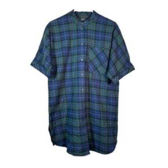 Armani Exchange Plaid Button Up Flannel Shirt Sz XS - Picture 5 of 5